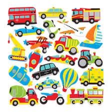 Foam Vehicle Shapes Pack